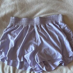 lululemon athletica Lavender Athletic Shorts